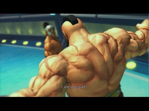 Ultra Street Fighter IV - El Fuerte vs. Zangief (Rival Battle)