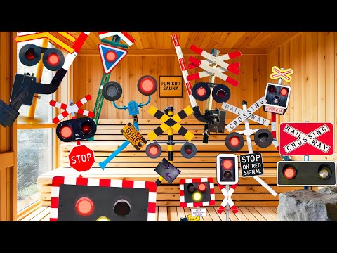 The Railroad Crossing That Promotes Sauna Etiquette