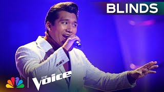 Lucas Beltrán's One-of-a-Kind Performance of a Lou Rawls Classic | The Voice Blind Auditions | NBC