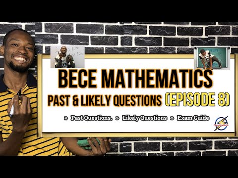 Junior Waec Mathematics Questions & Answers | Episode 8
