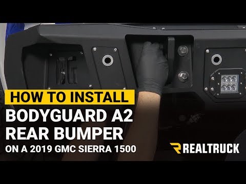 How to Install Bodyguard A2 Rear Bumper on a 2019 GMC Sierra 1500