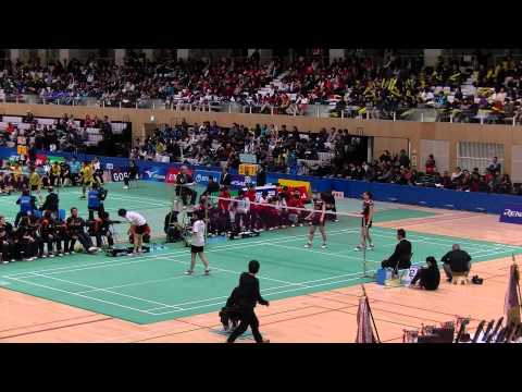 Taruno/Aratama(NTT East) vs Yonemoto/Miki(Hokuto Bank) 2G