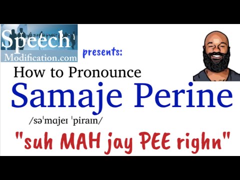How to Pronounce Samaje Perine