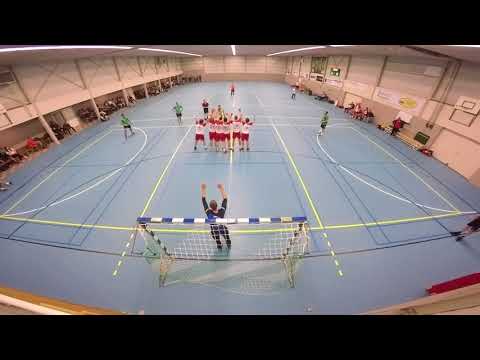 vrije worp door muur Vrone handbal