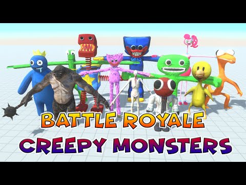 Battle Royal Creepy Monsters - Animal Revolt Battle Simulator