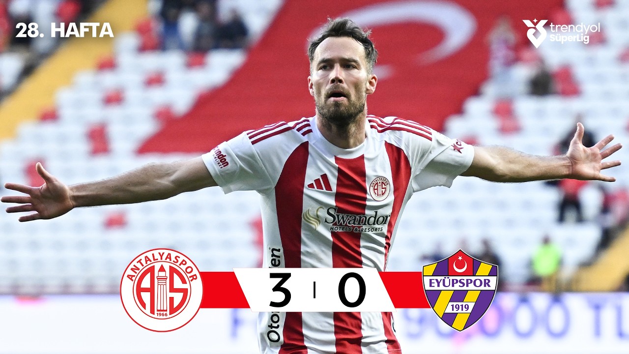 Antalyaspor vs Eyüpspor Highlights