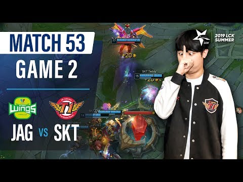JAG vs SKT | Match53 Game2 H/L | 2019 LCK Summer