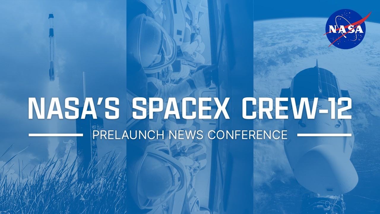 NASA's SpaceX Crew-12 Prelaunch News Conference (Feb. 9, 2026) - YouTube