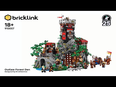LEGO Instructions - BrickLink - 910057 - Outlaw Forest Den - Designer Program Series 6