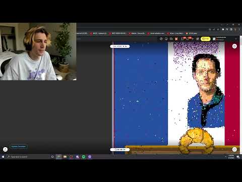 xQc "Le musée ne reviendra pas" choqué par la puissance de frappe de la france - pixel war