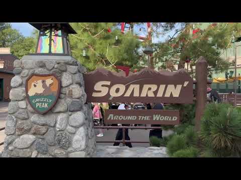 Soarin' Around the World | December 2023 | Disney California Adventure | 4K Ride-Thru