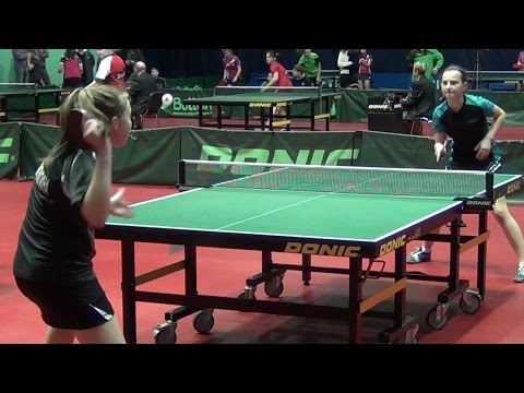 Полина МАЛЮГИНА - Наталья СТУКАЛИНА Настольный теннис, Table Tennis