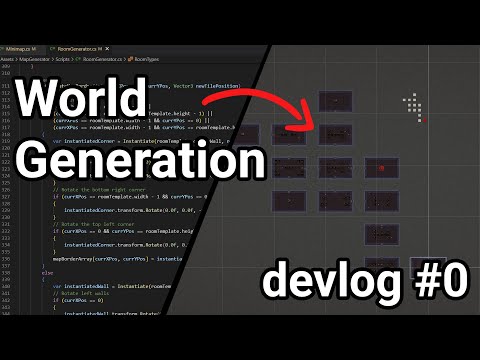 Random dungeon generation for my roguelike game - Devlog #0