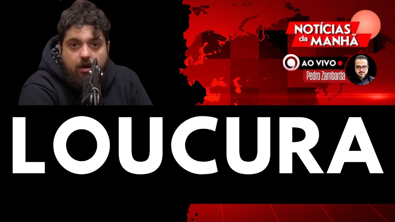 Notícias da Manhã - MONARK VIROU A CARA DA LOUCURA BOLSONARISTA; SALVE A FOLHA DEMOCRATA