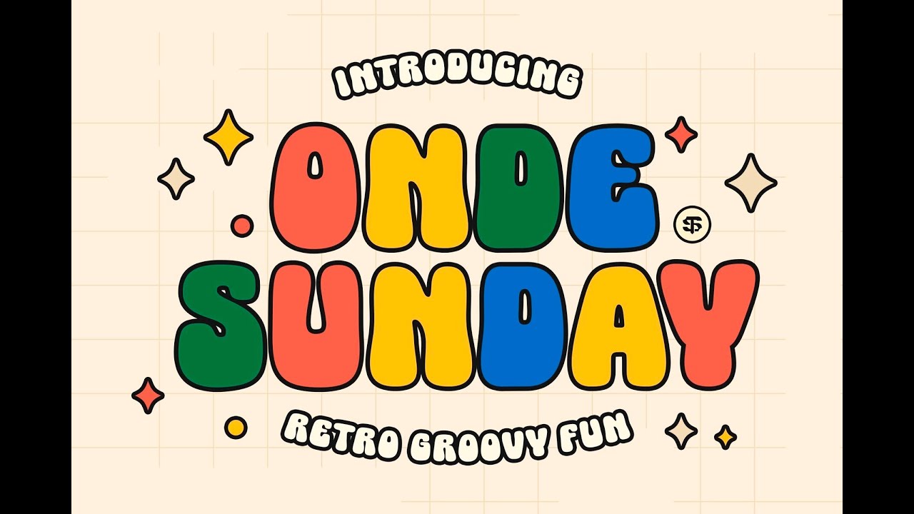 Onde Sunday Font Download
