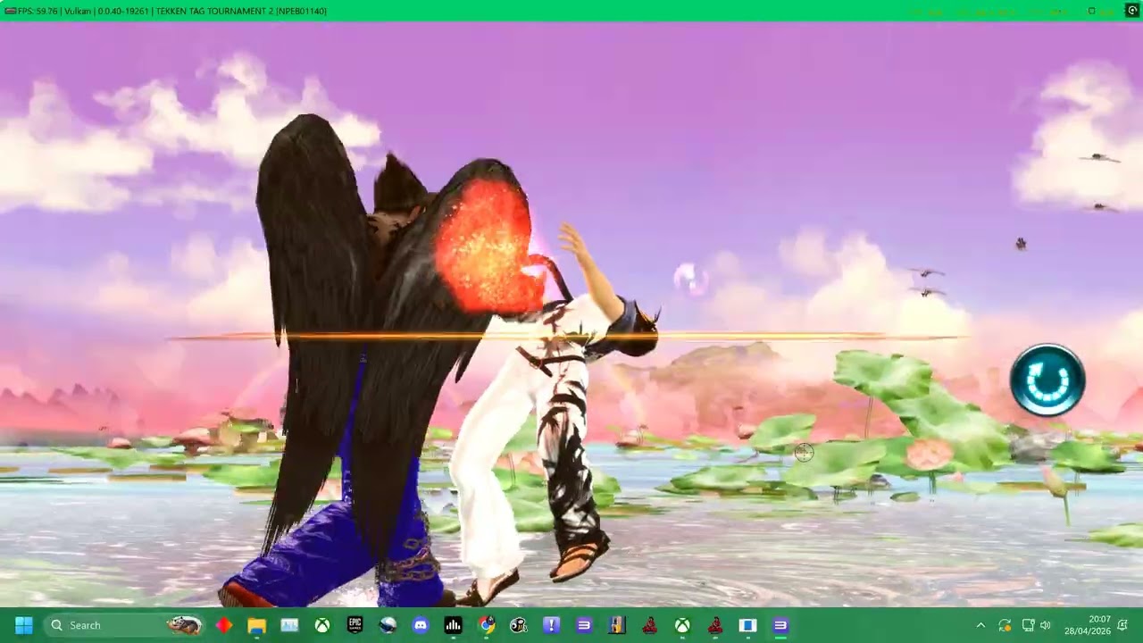 RPSC3 PC ARCADE = TEKKEN TAG  TOURNAMENT 2 -  DEVIL JIN ARCADE MODE - 4K UK ARCADES 2026