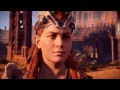 Horizon Zero Dawn Lure the Behemoth into Ramming the Pillar Get Your Weapons Back