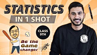 Statistics in 1 Shot  Class 9  NCERT  Sprint
