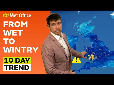 10 Day Trend 12/11/2025 – All change as temperatures drop