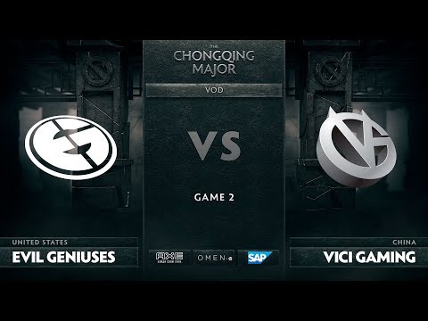 [RU] Evil Geniuses vs Vici Gaming, Game 2, The Chongqing Major LB Round 3