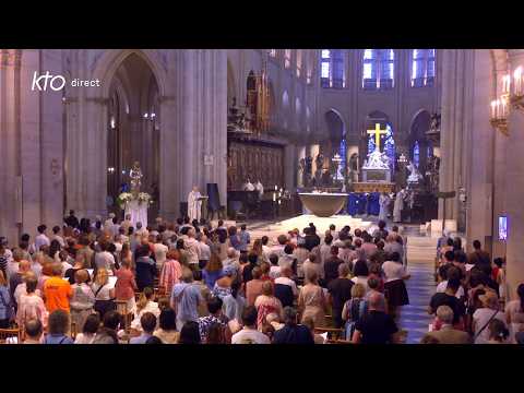 Messe anticipée de l’Assomption du 14 août 2026 à Notre-Dame de Paris