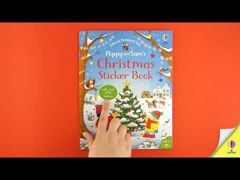Книга Poppy and Sam's Christmas Sticker Book video 1