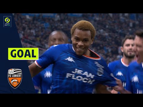 Goal Armand LAURIENTE (13' pen - FCL) OLYMPIQUE DE MARSEILLE - FC LORIENT (4-1) 21/22
