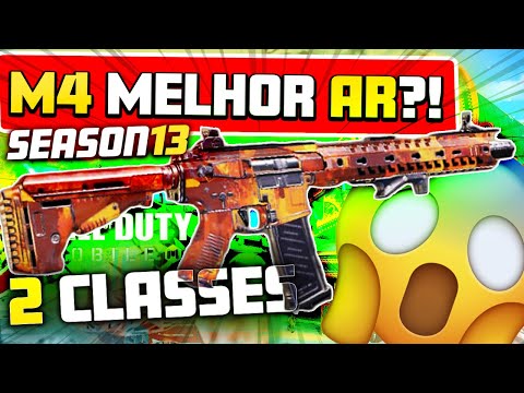 **UPDATED** M4 CLASS for COD MOBILE SEASON 13 and 14! BEGINNER WEAPON WITHOUT RECOIL!
