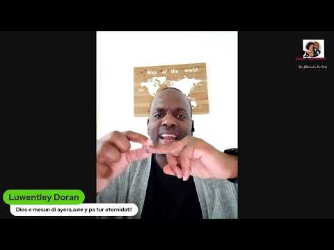 Dios e mesun di ayera,awe y pa tur eternidat  Hebreos 13:8