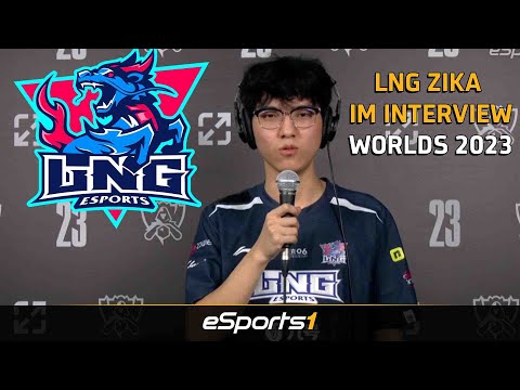 LNG ZIKA im Interview "JDG war heute einfach besser!" | Worlds 2023