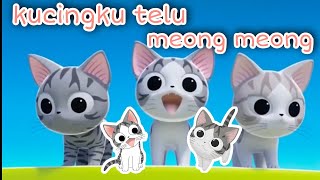 Download lagu Kucingku Telu Kabeh Lemu Lemu | Kucingku Telu Meong Meong | Lagu Anak Indonesia Terpopuler mp3