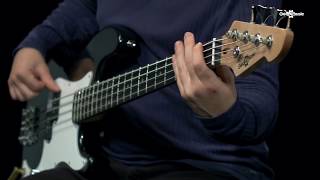 Video thumbnail for LA Bass Guitar by Gear4music, Black at Gear4music | Gear4music demo by Gear4music Guitars