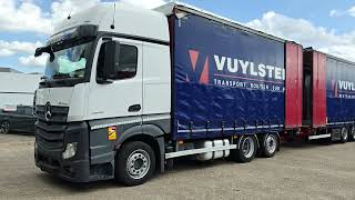 Camion fourgon Mercedes-Benz Actros 2645 6x2 Gigaspace Euro6 + 3-axle trailer - 115m³ volume | Image 4 - Autoline