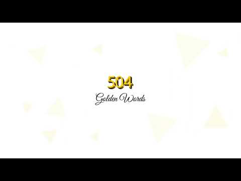 504 Golden Words : Flashcard