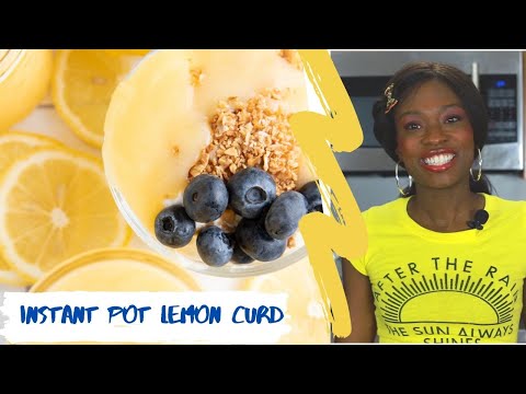 Instant Pot Lemon Curd Recipe