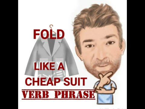 English Tutor Nick P Verb Phrase (439) Fold Like a Cheap Suit - Origin