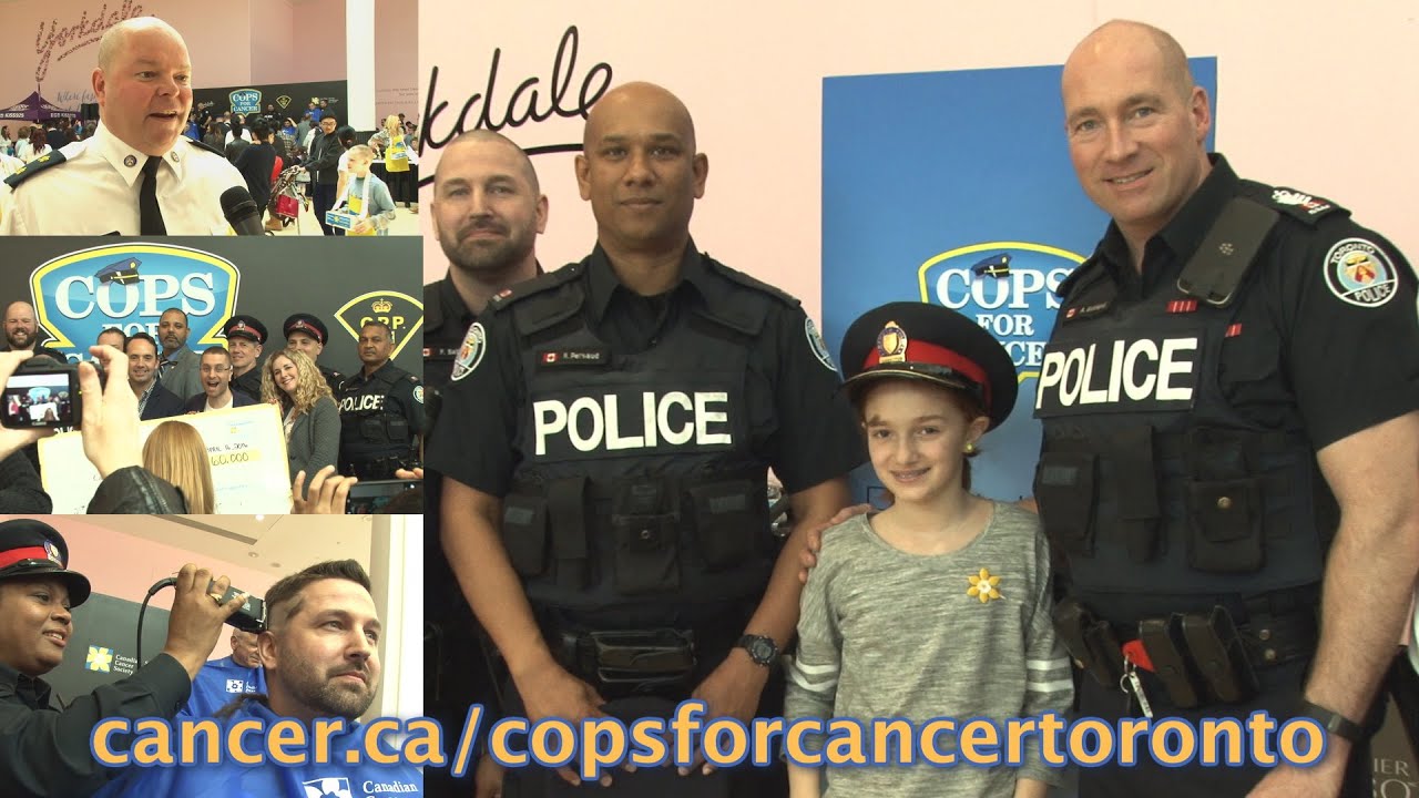20th Annual @TorontoPolice CopsForCancer Head Shave Event | $1 Million Raised to Date