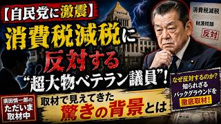 【自民党に激震】消費税減税に反対する“超大物ベテラン議員”！取材で見えてきた驚きの背景とは