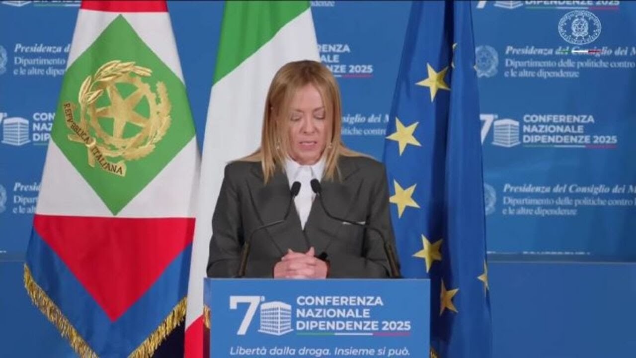 Meloni: Risorse contro dipendenze quasi raddoppiate a 165 milioni euro