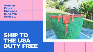 How to Make Money Online in Kenya Selling on Etsy | Ship Export to USA DUTY-FREE | Kenyan YouTuber