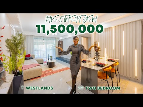 Inside An Investment Gem💰11,500,000 2 Bed Apartment In Westlands | Nairobi | Kenya #realestate