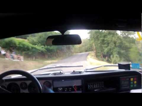 Rally 2 Valli 2012 P.S 1 Roncà Favero-Martini cameracar con crash