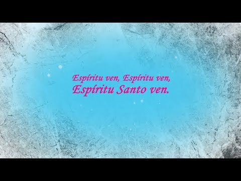 Kenia Moreno - Espíritu ven  - Video lyric 2018