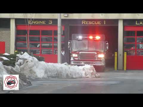 Lowell MA FD Rescue Response 