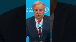 “STOP THE WAR”: UN Secretary-General’s Final Plea to Trump and Tehran | DWS News | AH1C