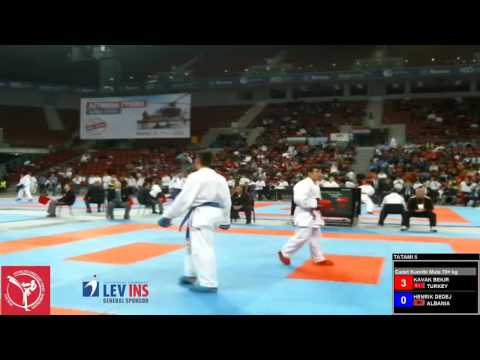 Kavak Bekir vs Henrik Dedej _ Balkan Karate Championships 2014
