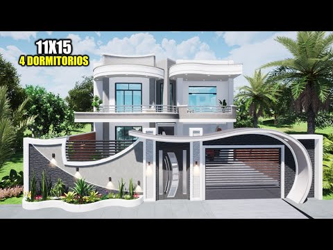 HERMOSA CASA DE DOS PISOS 11x15 CON 4 DORMITORIOS (RVL CASAS)