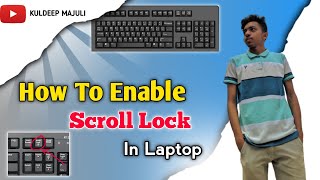 How To Enable Scroll Lock In Laptop 2021 ..Hindi Review .. Windows 7 8 9 10