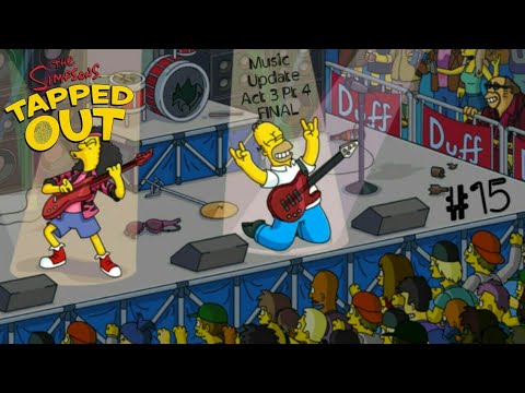The Simpsons: Tapped Out [208] Homerpalooza Music Update (2017) Pt 15 {Review} (FINAL)