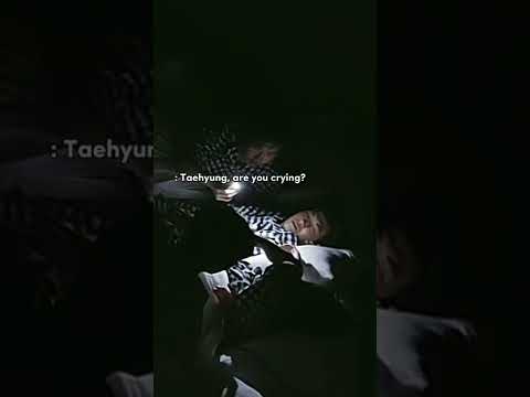 Wondering Why Taehyung is crying while sleeping with wooga ????